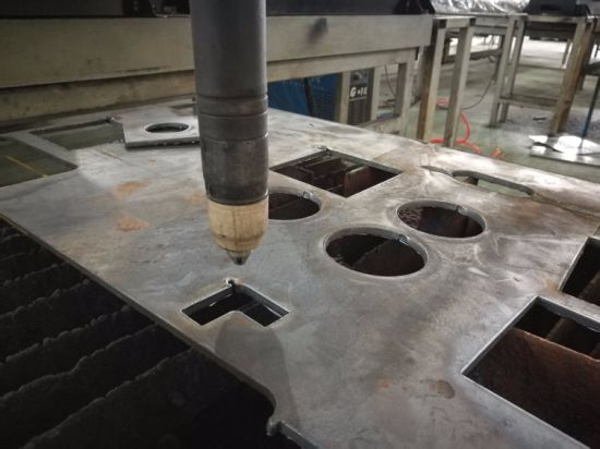 Máquina de corte de chapa de aluminio de chapa e chapa de metal CNC