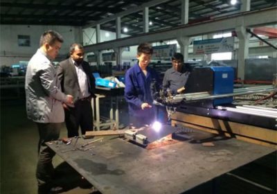 Provedor chinés CNC máquina de cortar plasma tipo pórtico