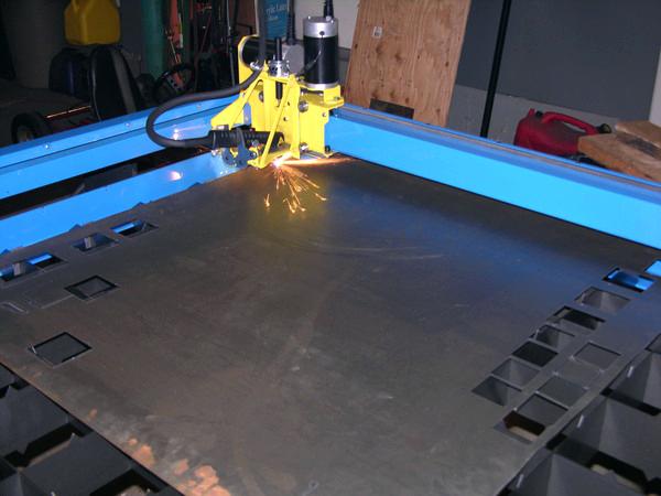Prezo automático de corte por plasma CNC portátil con software de anidación Fastcam