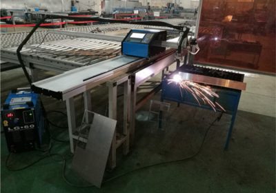 Fabricante de China Computer Controlled CNC Uso de cortador de plasma para corte de aluminio de acero inoxidable / Hierro / Metal
