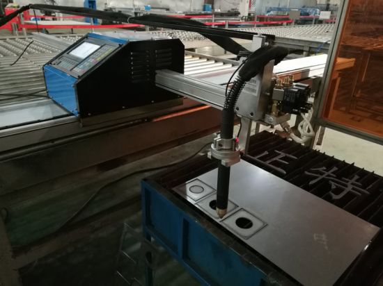 Máquina de corte eficiente da chama plástica CNC de aceiro inoxidable