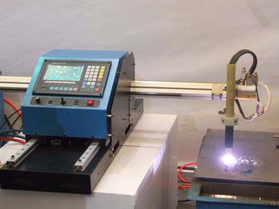 Máquina de corte de metal portátil de aceiro inoxidable, corte de plasma CNC, máquina de corte de plasma CNC de folla de metal