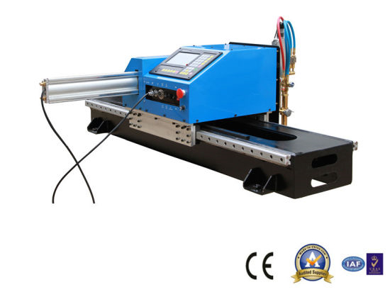 Máquina de corte de tarxeta de metal de corte pesado / cortador de plasma CNC