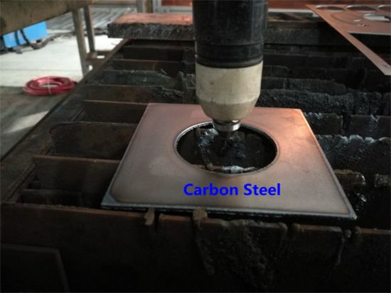 Máquina de cortar plasma CNC usada para corte de chapa metálica
