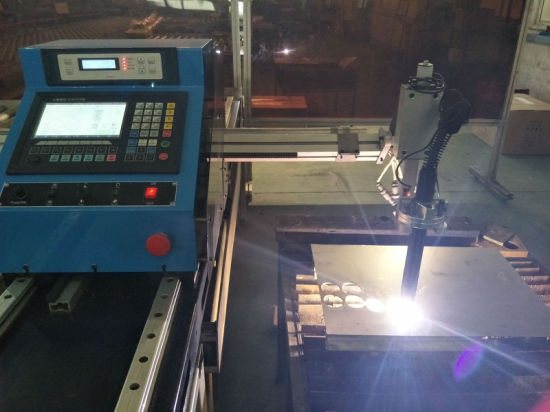 Fábrica de subministración de baixa e alta configuración da máquina de corte por plasma CNC
