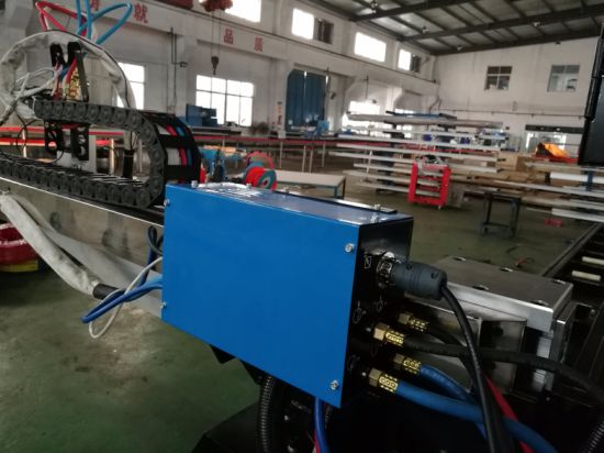 Máquina de cortar plasma Jiaxin de pórtico Máquina de corte plasam para chapa de acero inoxidable / acero al carbono