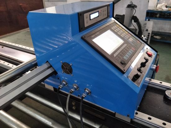 máquina de corte de plasma CNC con THC / máquina de corte de plasma de metal groso para chapa / 40A 60A 120A cortador de alimentación