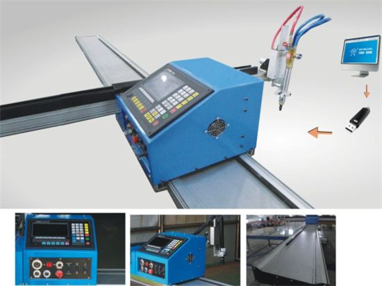 Cortadora de cnc de cor azul CNC de plasma automático