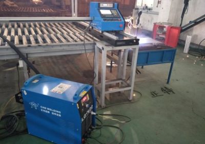Máquina de corte de plasma de corte 1500 * 3000mm CNC para cortar aceiro leve