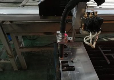 Máquina de corte de chama tipo oxy plasma de pórtico CNC para corte de chapa