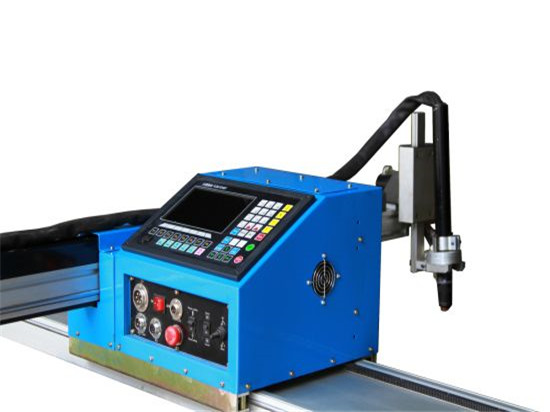 Máquina de cortar chama / plasma de cnc máis popular para o cobre de aluminio de cartón / aceiro inoxidable
