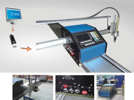 Máquina de corte de chama CNC máis popular Máquina de corte plasma de 1325 para chapa fina