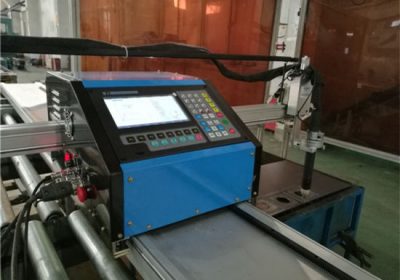 Máquina de corte de plasma CNC de aceiro carbono de calidade europea con rotativa