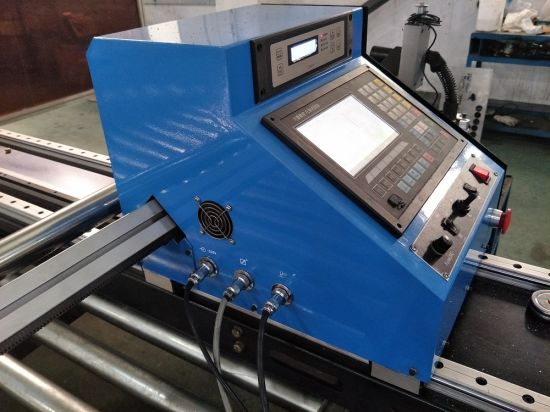 Placa de aceiro con máquina de cortar oxyfuel de plasma de mesa con máquina de corte de plasma CNC estrellada