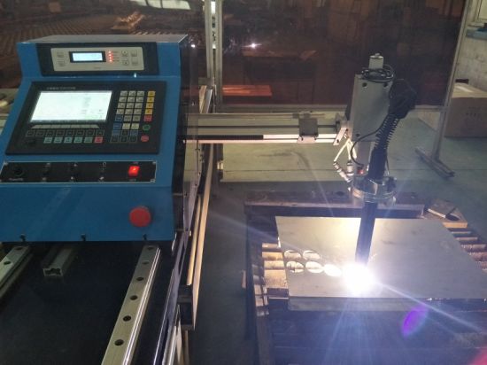 Máquina automática de corte de perfil de plasma CNC pequeno para chapas metálicas